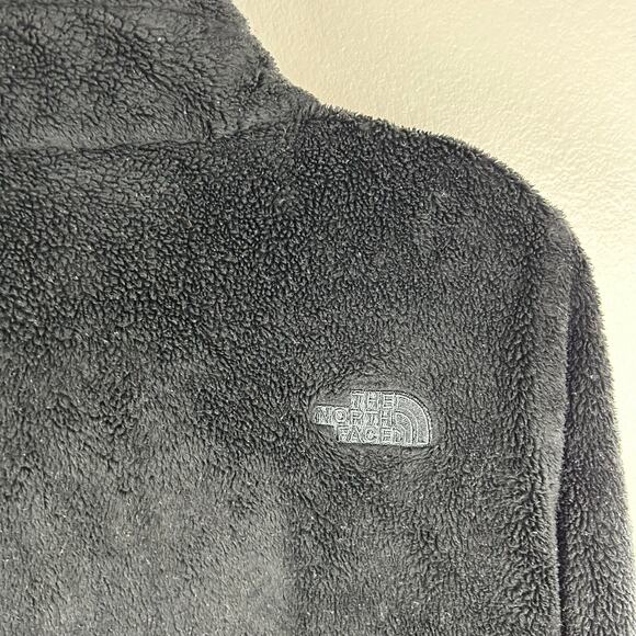 The North Face Women's Black Fleece Jacket Size Medium Full Zip - Picture 5 of 8